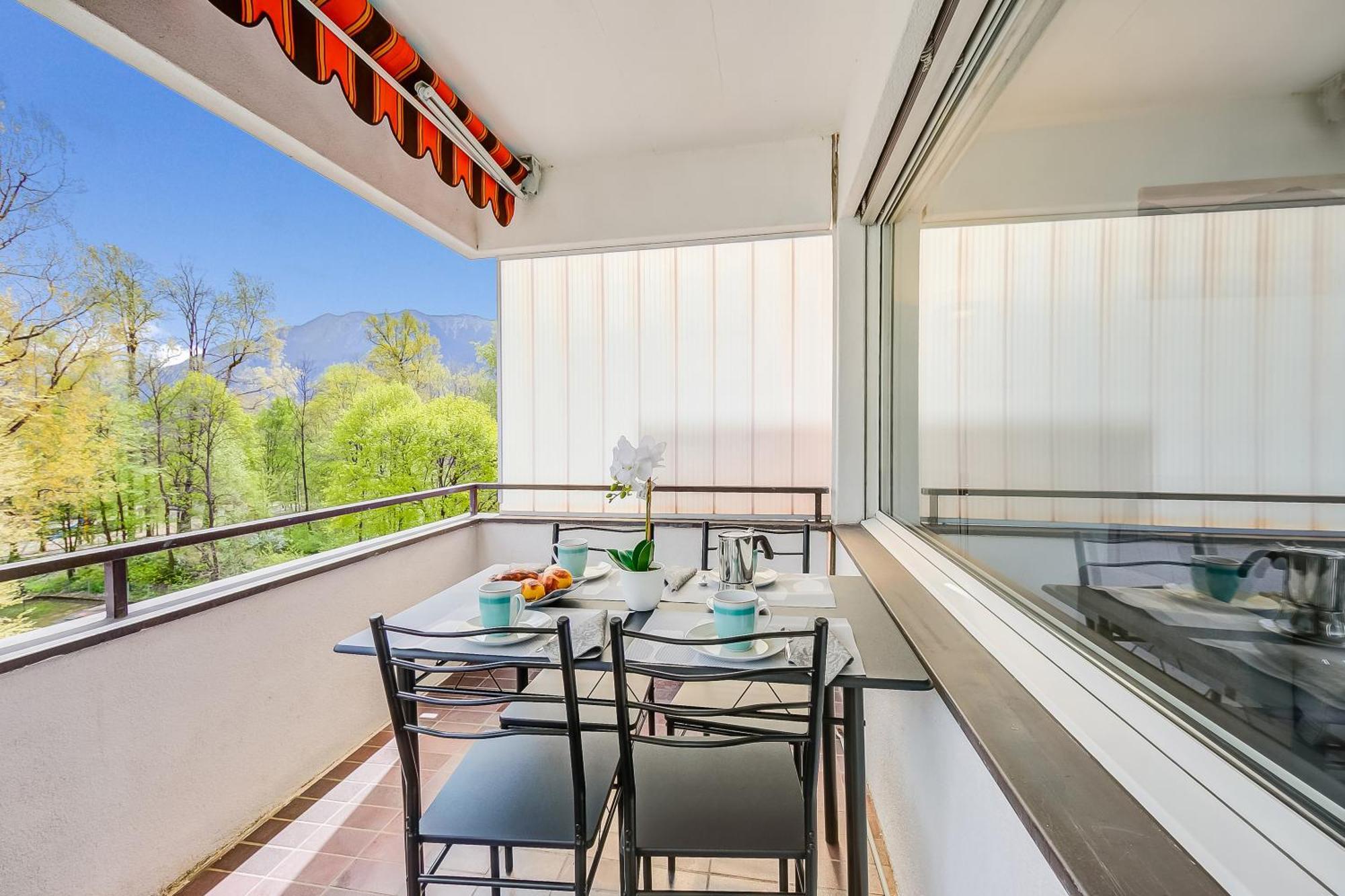 Lido Apartment - Happy Rentals Locarno Bagian luar foto