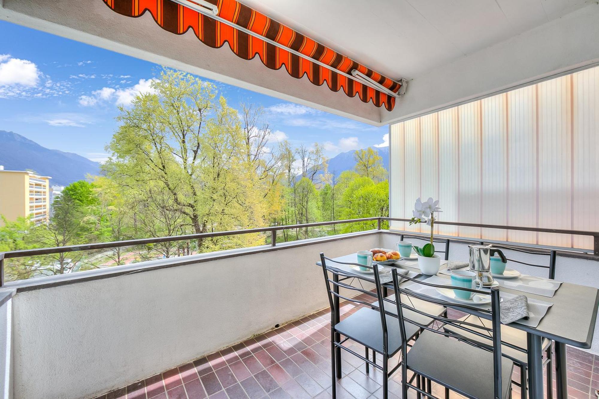 Lido Apartment - Happy Rentals Locarno Bagian luar foto