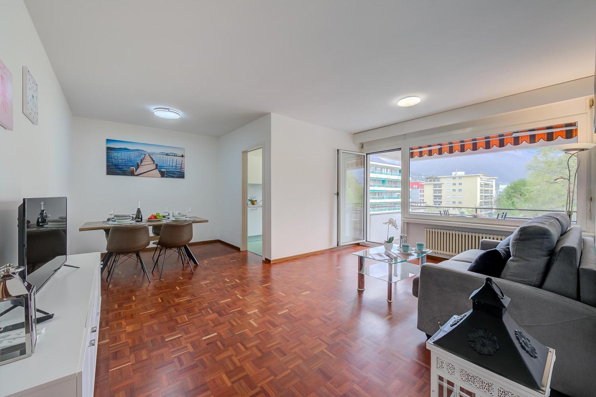 Lido Apartment - Happy Rentals Locarno Bagian luar foto